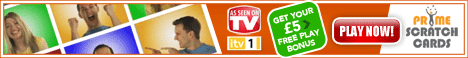 Come play at Prime Scratchcards as seen on TV