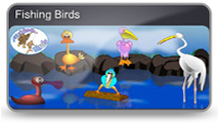 Fun Scratch Games - Fishing Birds
